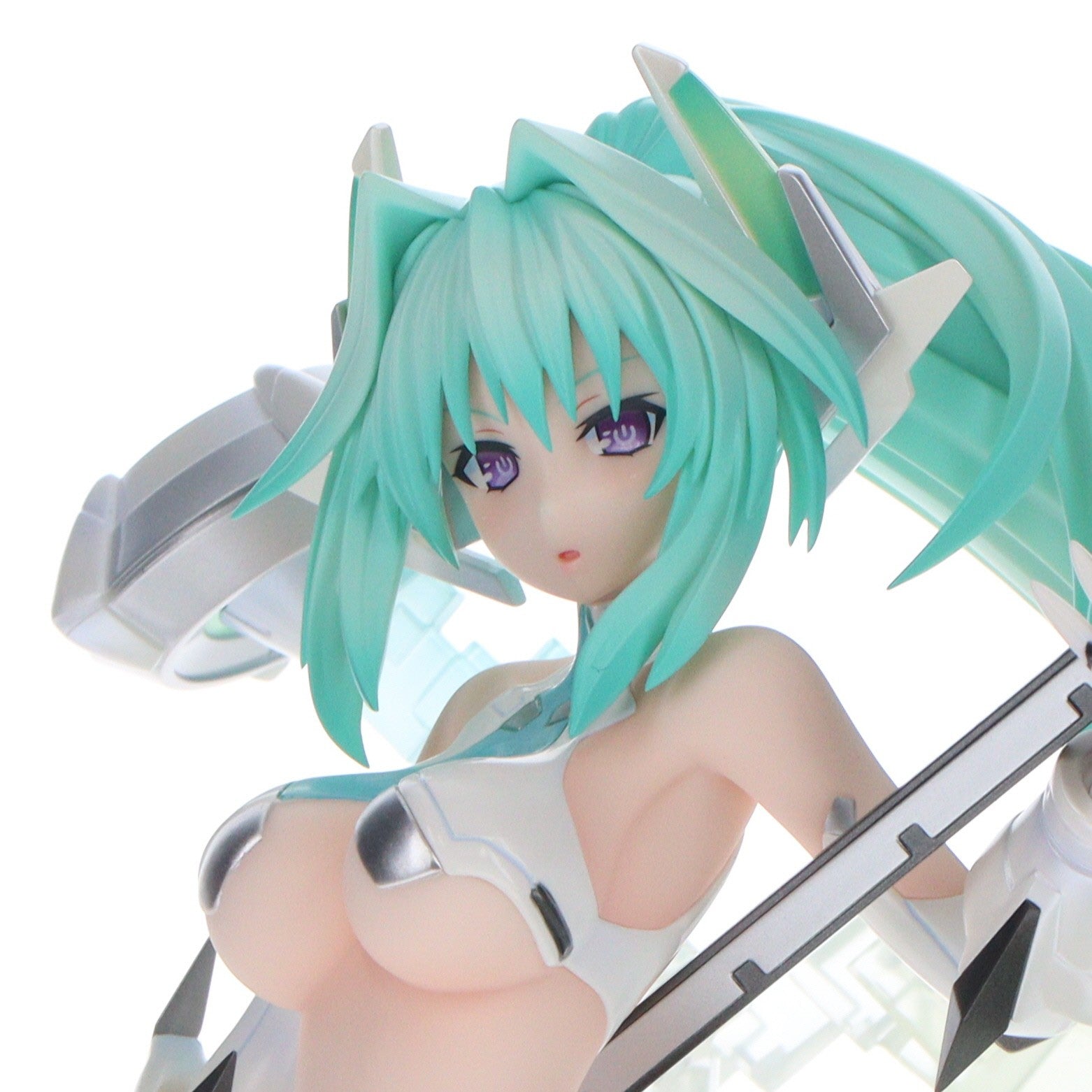 【中古即納】[FIG] あみあみ限定 グリーンハート 超次元ゲイム ネプテューヌ 1/7 完成品 フィギュア あみあみ/AMAKUNI(アマクニ)(20250331)