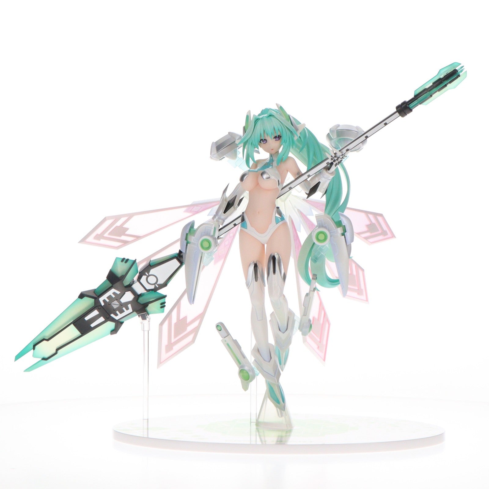 【中古即納】[FIG] あみあみ限定 グリーンハート 超次元ゲイム ネプテューヌ 1/7 完成品 フィギュア あみあみ/AMAKUNI(アマクニ)(20250331)