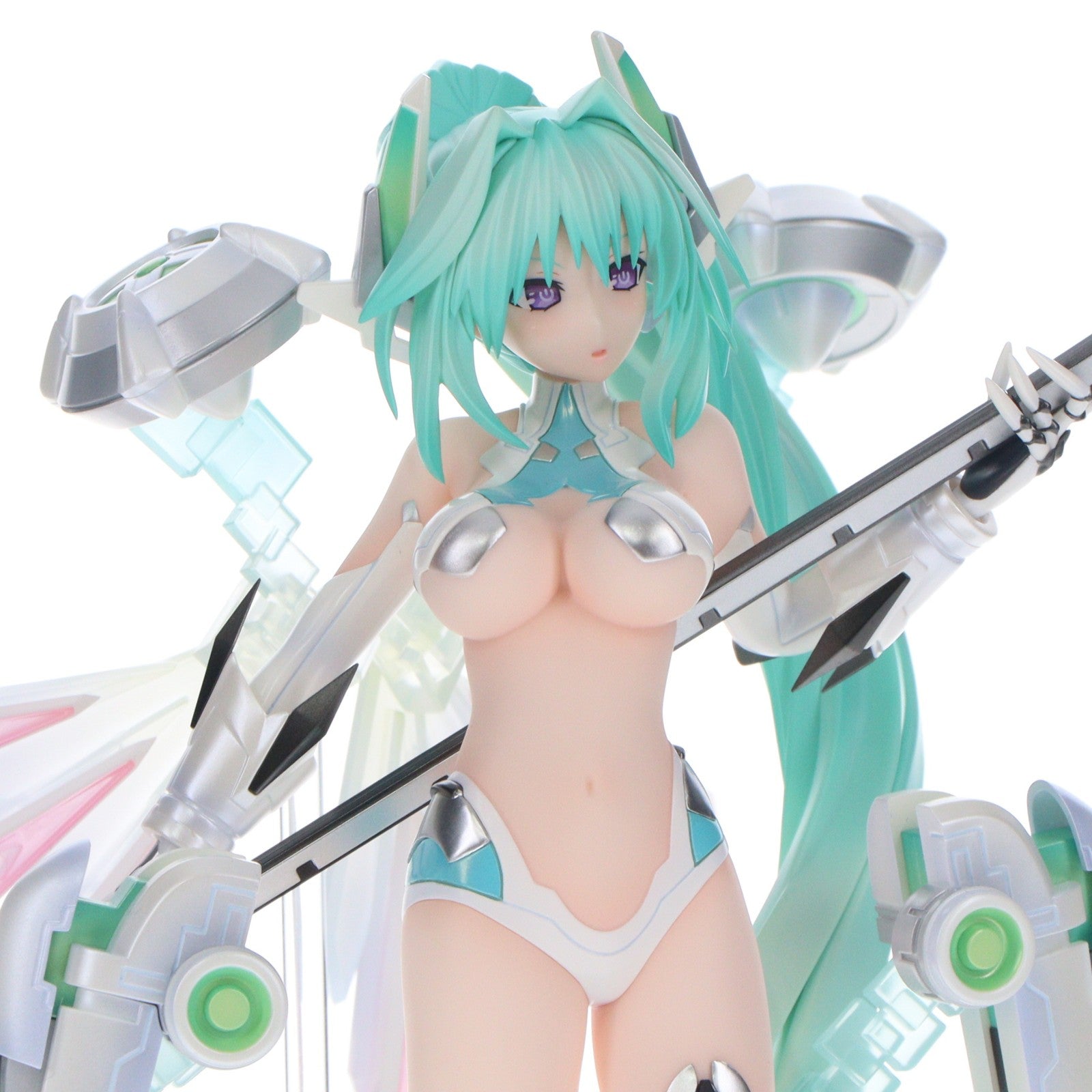 【中古即納】[FIG] あみあみ限定 グリーンハート 超次元ゲイム ネプテューヌ 1/7 完成品 フィギュア あみあみ/AMAKUNI(アマクニ)(20250331)