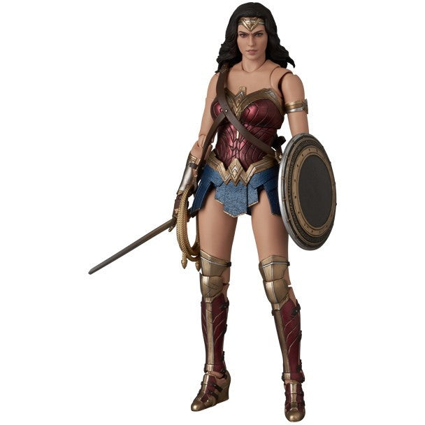 【予約安心出荷】[FIG] マフェックス No.296 MAFEX WONDER WOMAN(ZACK SNYDER'S JUSTICE LEAGUE Ver.)(ワンダーウーマン) ジャスティス・リーグ:ザック・スナイダーカット 完成品 可動フィギュア メディコム・トイ(2026年10月)