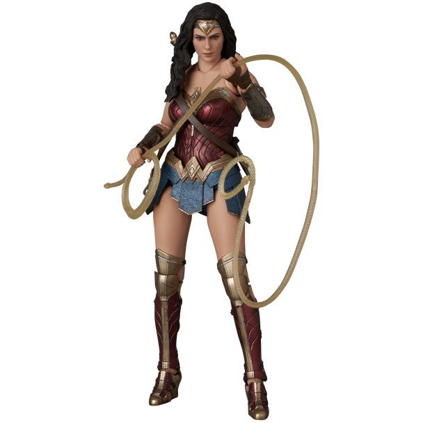 【予約安心出荷】[FIG] マフェックス No.296 MAFEX WONDER WOMAN(ZACK SNYDER'S JUSTICE LEAGUE Ver.)(ワンダーウーマン) ジャスティス・リーグ:ザック・スナイダーカット 完成品 可動フィギュア メディコム・トイ(2026年10月)