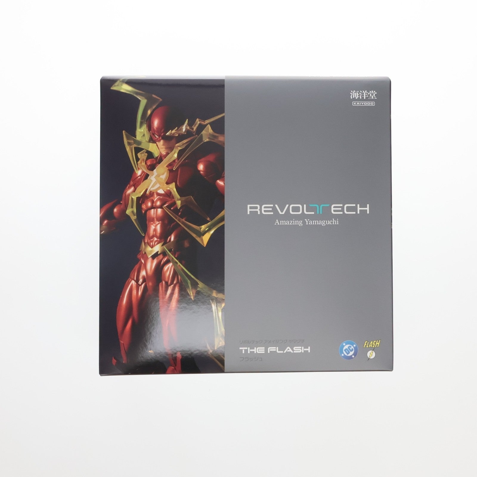 【中古即納】[FIG] (再販) リボルテック アメイジング・ヤマグチ フラッシュ ザ・フラッシュ 完成品 可動フィギュア(NR010-1) 海洋堂(20250425)