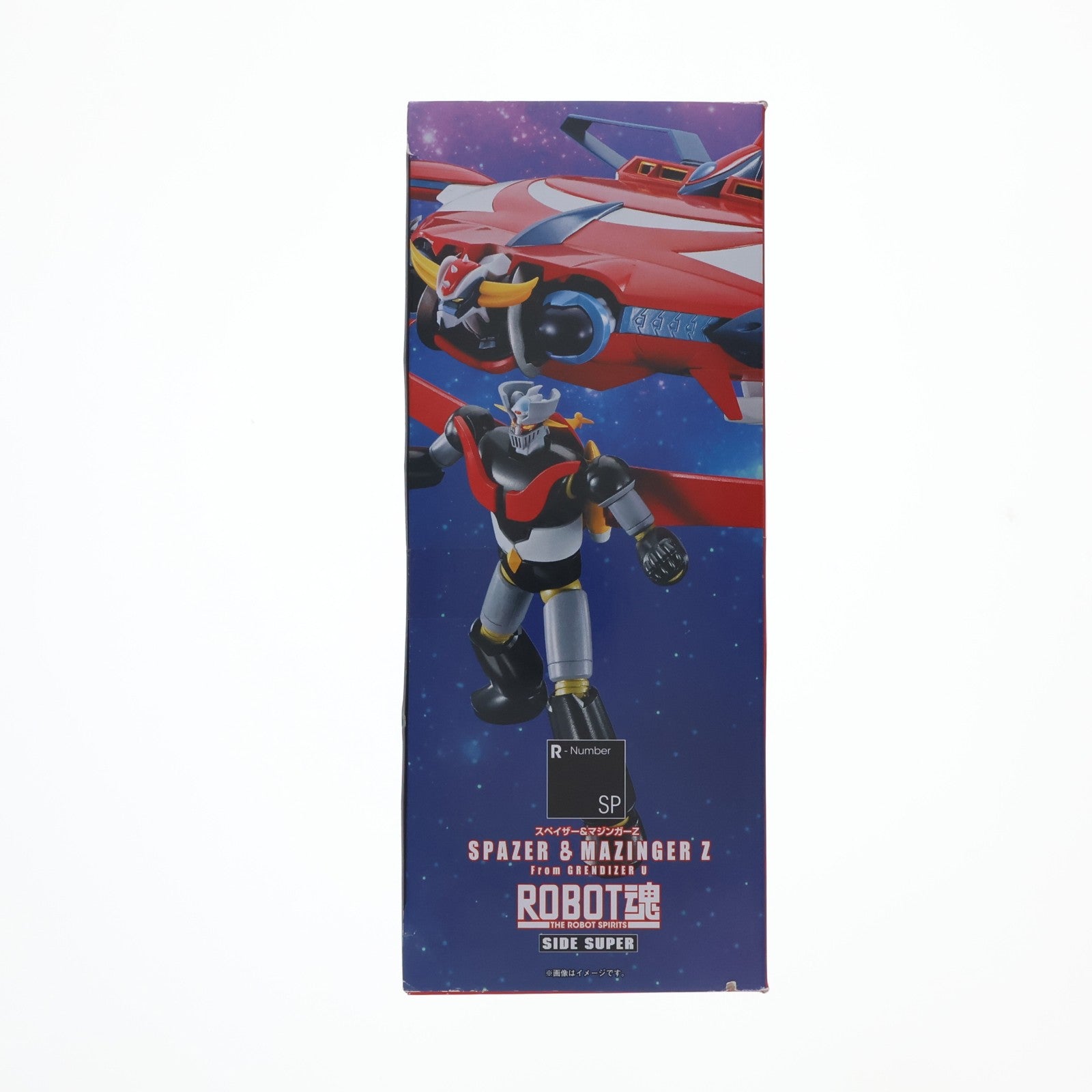 【中古即納】[FIG] 魂ウェブ商店限定 ROBOT魂(SIDE SUPER) スペイザー&マジンガーZ From GRENDIZER U グレンダイザーU 完成品 可動フィギュア バンダイスピリッツ(20250624)
