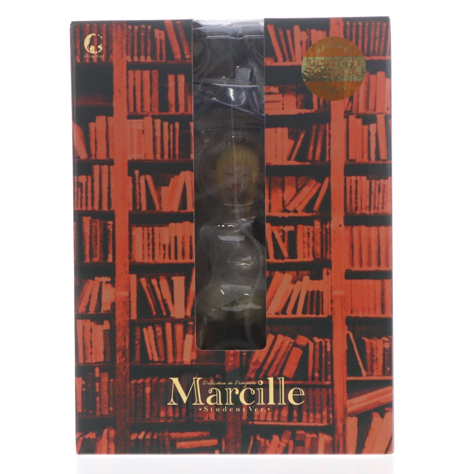 【中古即納】[FIG] マルシル 学生Ver. あみあみ限定版 ダンジョン飯 1/7 完成品 フィギュア アリスグリント(20250921)