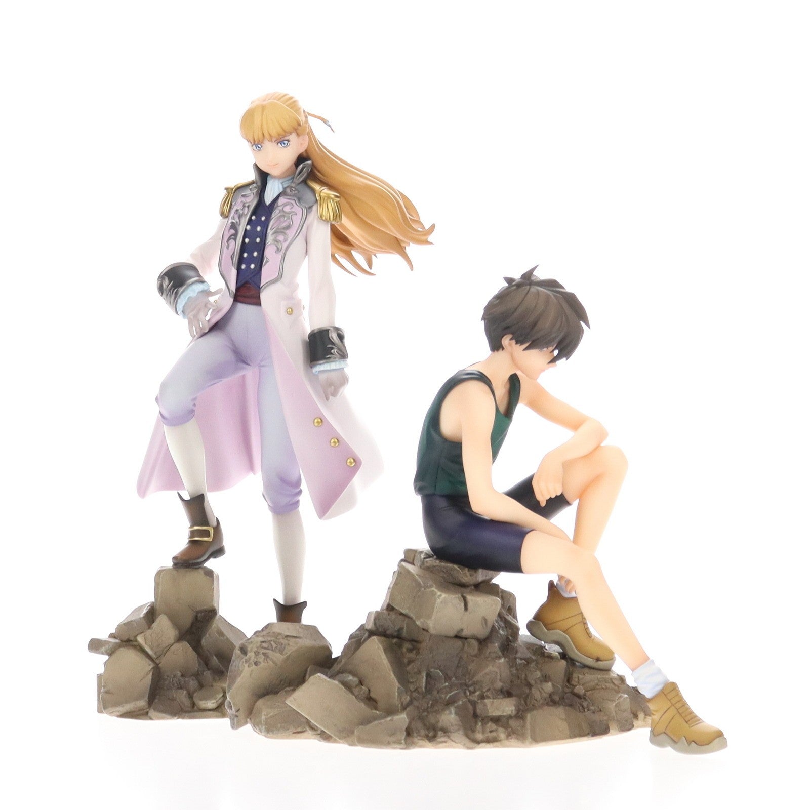 【中古即納】[FIG] アルファオメガ ヒイロ・ユイ&リリーナ・ピースクラフトセット 30th Anniversary リペイント再販 新機動戦記ガンダムW(ウイング) 1/8 完成品 フィギュア プレミアムバンダイ&一部店舗限定 メガハウス(20251029)