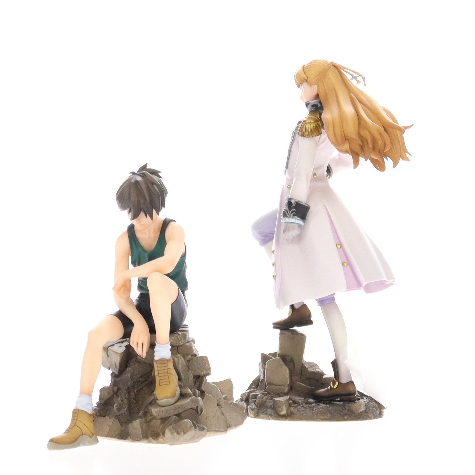 【中古即納】[FIG] アルファオメガ ヒイロ・ユイ&リリーナ・ピースクラフトセット 30th Anniversary リペイント再販 新機動戦記ガンダムW(ウイング) 1/8 完成品 フィギュア プレミアムバンダイ&一部店舗限定 メガハウス(20251029)