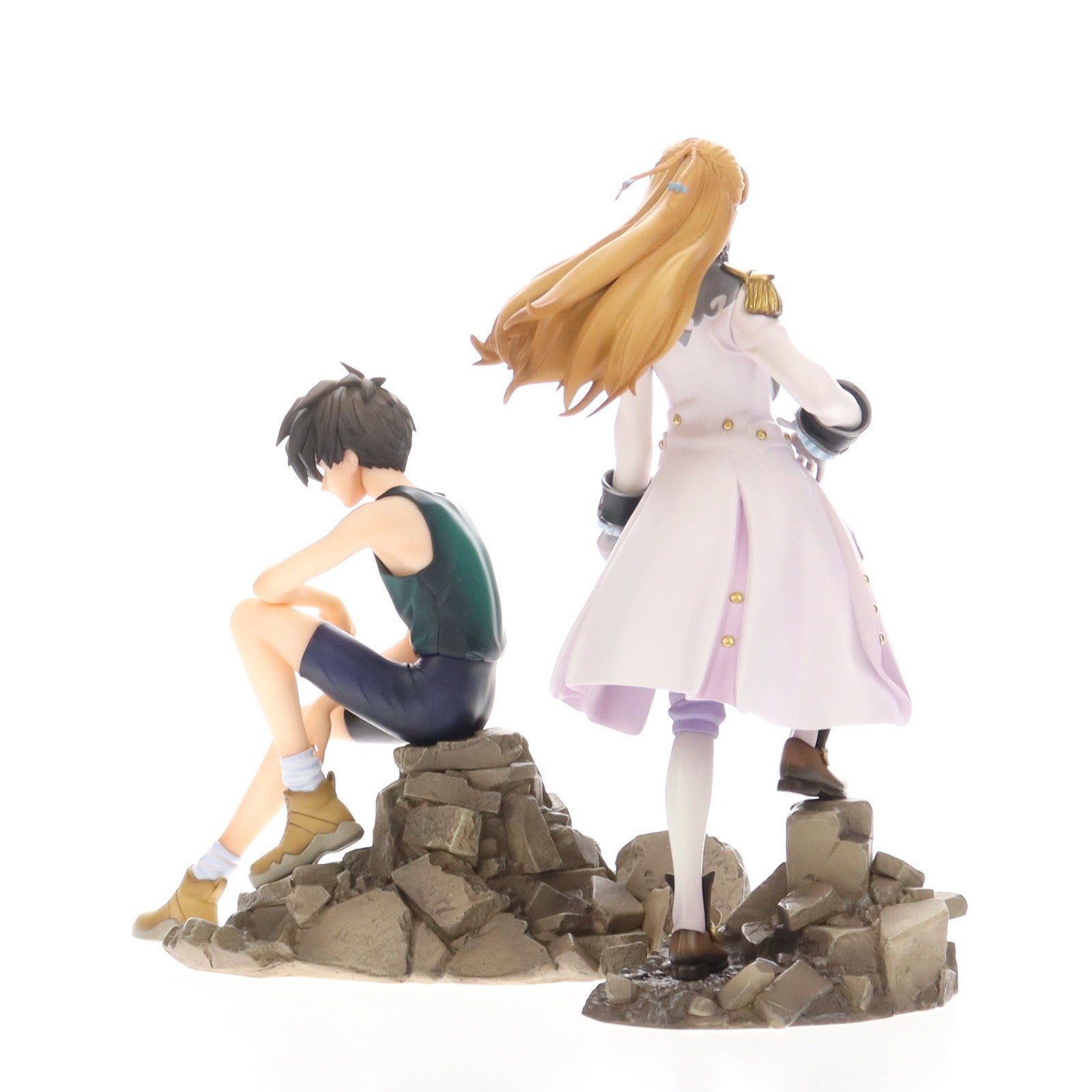 【中古即納】[FIG] アルファオメガ ヒイロ・ユイ&リリーナ・ピースクラフトセット 30th Anniversary リペイント再販 新機動戦記ガンダムW(ウイング) 1/8 完成品 フィギュア プレミアムバンダイ&一部店舗限定 メガハウス(20251029)