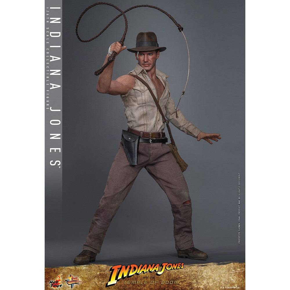 【予約安心出荷】[FIG] ムービー・マスターピース インディアナ・ジョーンズ インディ・ジョーンズ/魔宮の伝説 1/6 完成品 可動フィギュア(MM#860) ホットトイズ(2027年2月)