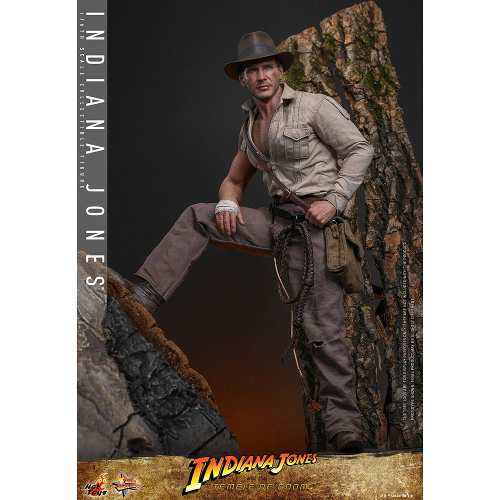 【予約安心出荷】[FIG] ムービー・マスターピース インディアナ・ジョーンズ インディ・ジョーンズ/魔宮の伝説 1/6 完成品 可動フィギュア(MM#860) ホットトイズ(2027年2月)