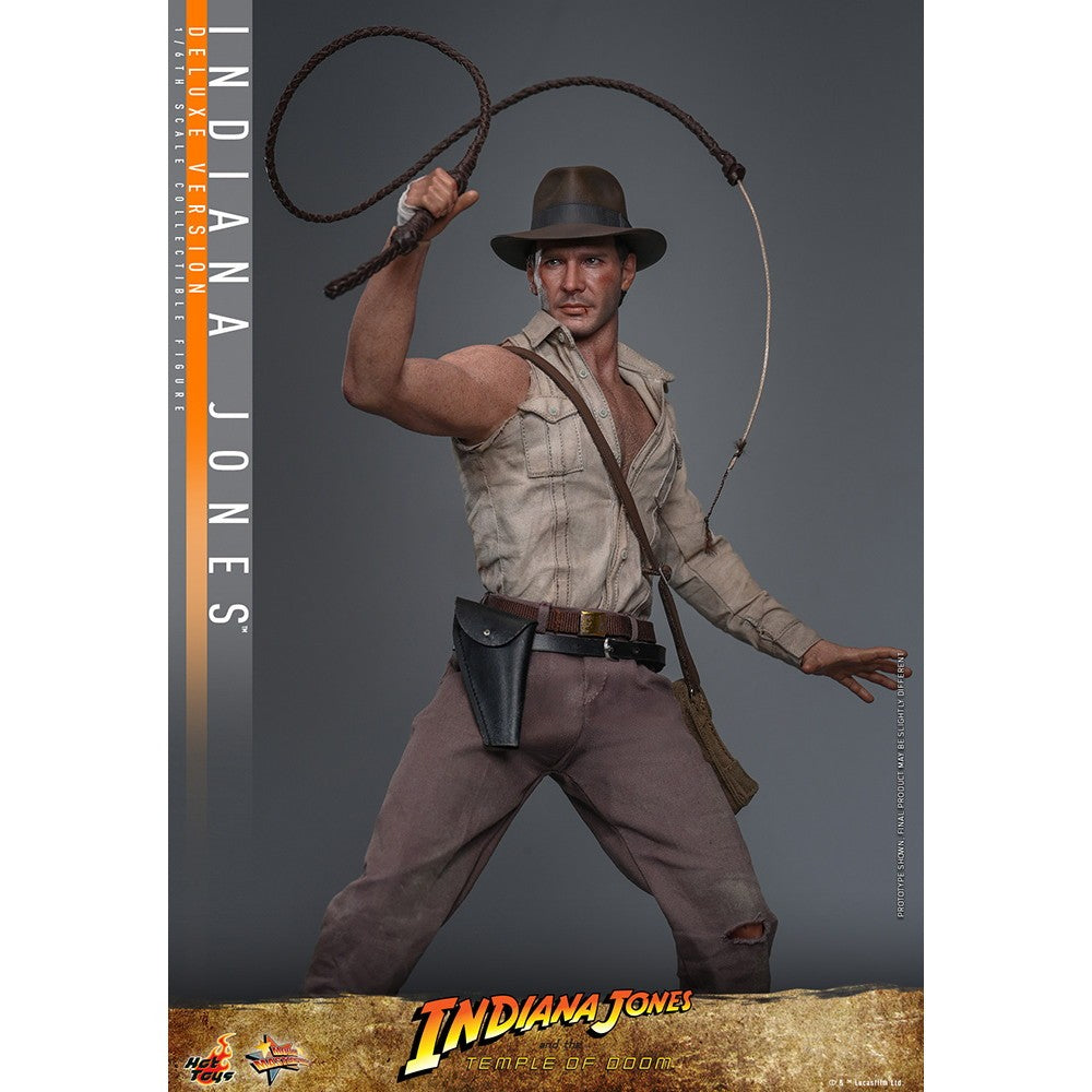【予約安心出荷】[FIG] ムービー・マスターピース インディアナ・ジョーンズ(デラックス版) インディ・ジョーンズ/魔宮の伝説 1/6 完成品 可動フィギュア(MM#861) ホットトイズ(2027年2月)