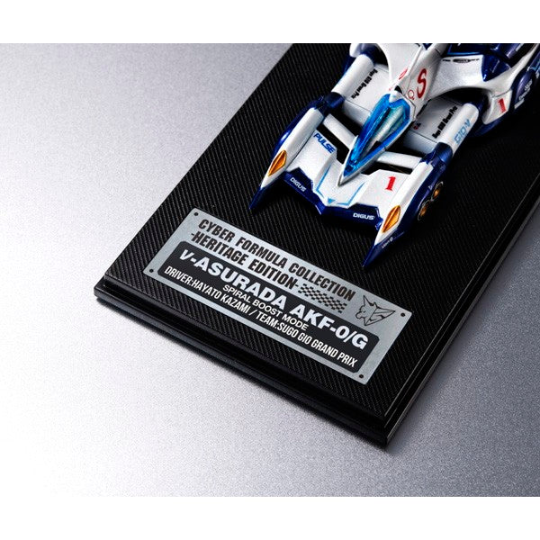 【予約安心出荷】[FIG] C.F.C.サイバーフォーミュラコレクション -Heritage Edition- νアスラーダAKF-0/G スパイラルブーストモード 新世紀GPXサイバーフォーミュラSIN 完成品 フィギュア メガハウス(2026年8月)