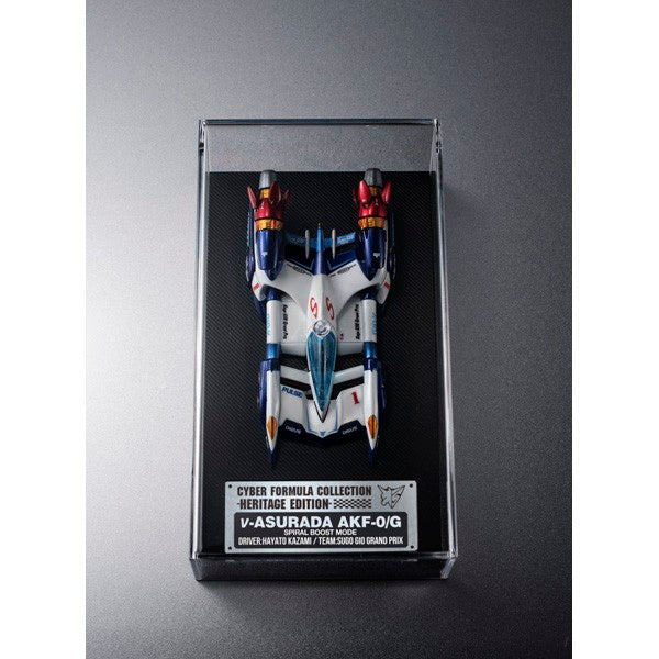 【予約安心出荷】[FIG] C.F.C.サイバーフォーミュラコレクション -Heritage Edition- νアスラーダAKF-0/G スパイラルブーストモード 新世紀GPXサイバーフォーミュラSIN 完成品 フィギュア メガハウス(2026年8月)