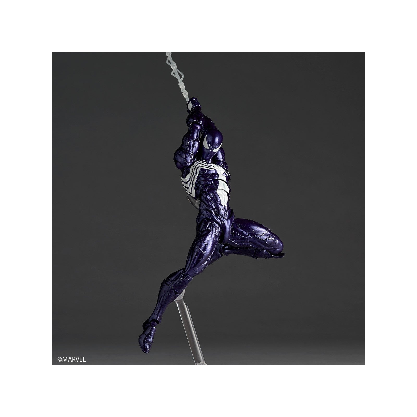 【予約安心出荷】[FIG] リボルテック アメイジング・ヤマグチ シンビオート・スパイダーマン(パープル Ver.) 完成品 可動フィギュア(NR106) 海洋堂(2026年7月)