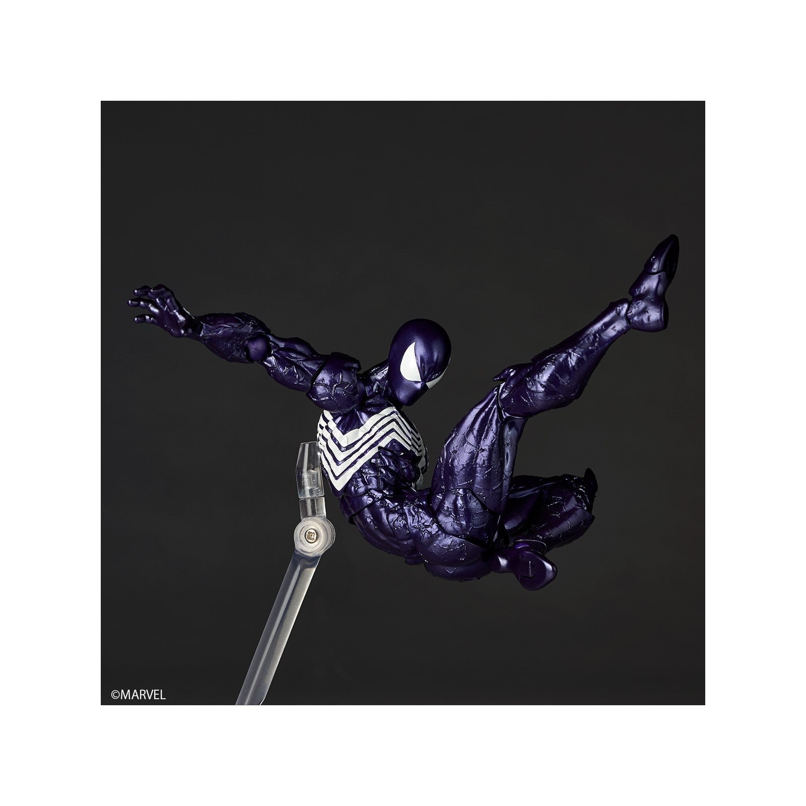 【予約安心出荷】[FIG] リボルテック アメイジング・ヤマグチ シンビオート・スパイダーマン(パープル Ver.) 完成品 可動フィギュア(NR106) 海洋堂(2026年7月)