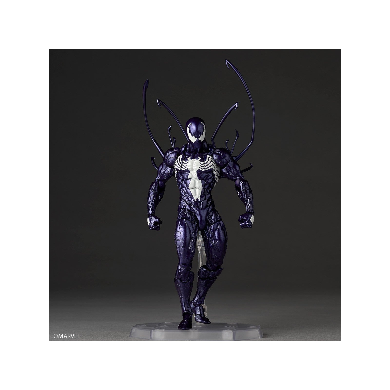 【予約安心出荷】[FIG] リボルテック アメイジング・ヤマグチ シンビオート・スパイダーマン(パープル Ver.) 完成品 可動フィギュア(NR106) 海洋堂(2026年7月)