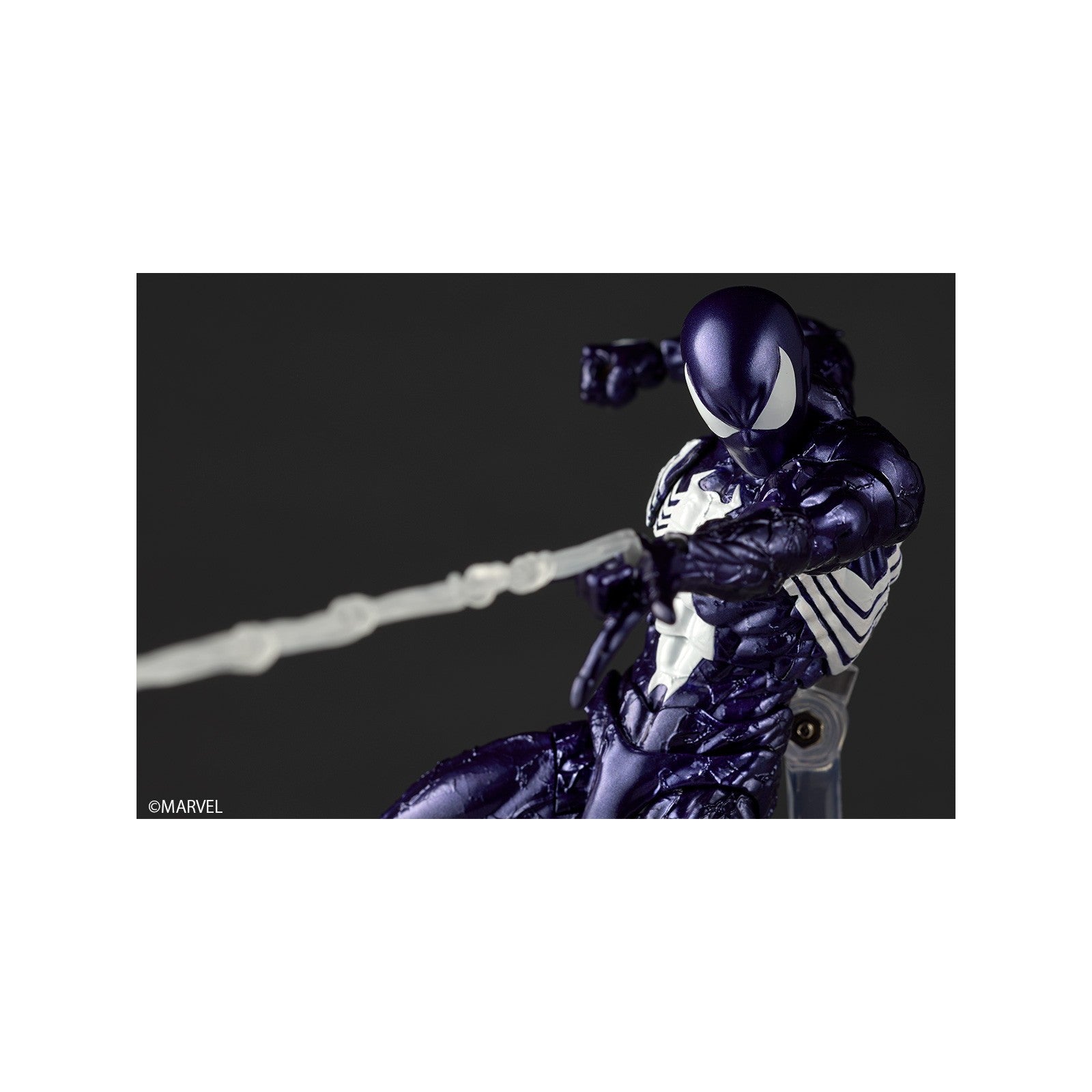 【予約安心出荷】[FIG] リボルテック アメイジング・ヤマグチ シンビオート・スパイダーマン(パープル Ver.) 完成品 可動フィギュア(NR106) 海洋堂(2026年7月)