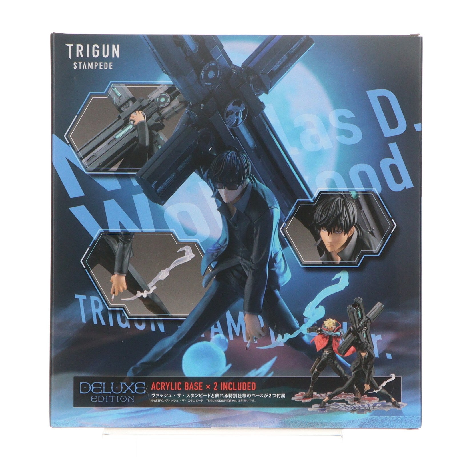 【中古即納】[FIG] TOHO animation STORE&コトブキヤショップ限定 ARTFX J ニコラス・D・ウルフウッド TRIGUN STAMPEDE(トライガン・スタンピード) Ver. DX版 1/8 完成品 フィギュア(PV273) コトブキヤ(20251224)