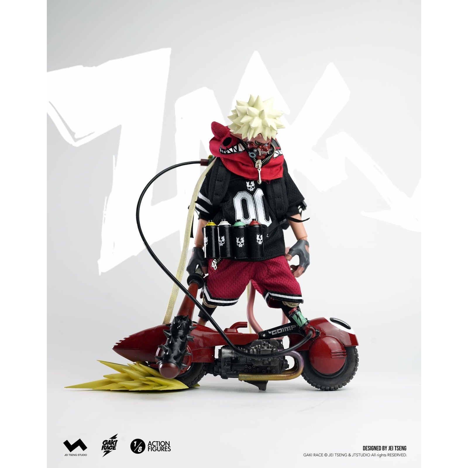 【予約安心出荷】[FIG] 予約限定特典付属 8 2GO GAKIRACE- ZAIKI 1/8 完成品 可動フィギュア JEI TSENG STUDIO(2026年3月)