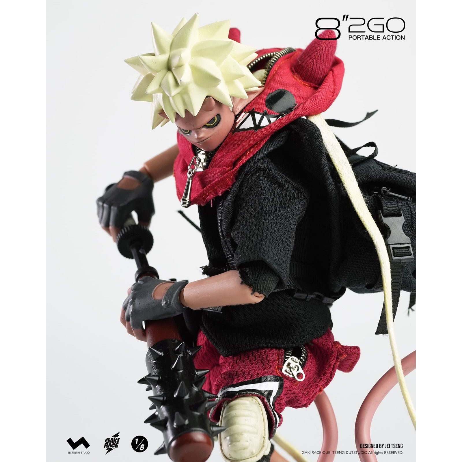【予約安心出荷】[FIG] 予約限定特典付属 8 2GO GAKIRACE- ZAIKI 1/8 完成品 可動フィギュア JEI TSENG STUDIO(2026年3月)