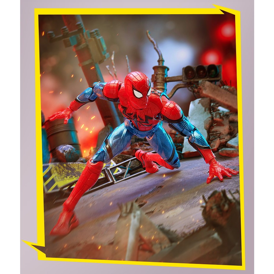 【新品即納】[FIG] Marvel CC06 スパイダーマン 完成品 可動フィギュア(531664) Blokees(ブローキーズ)(20260318)