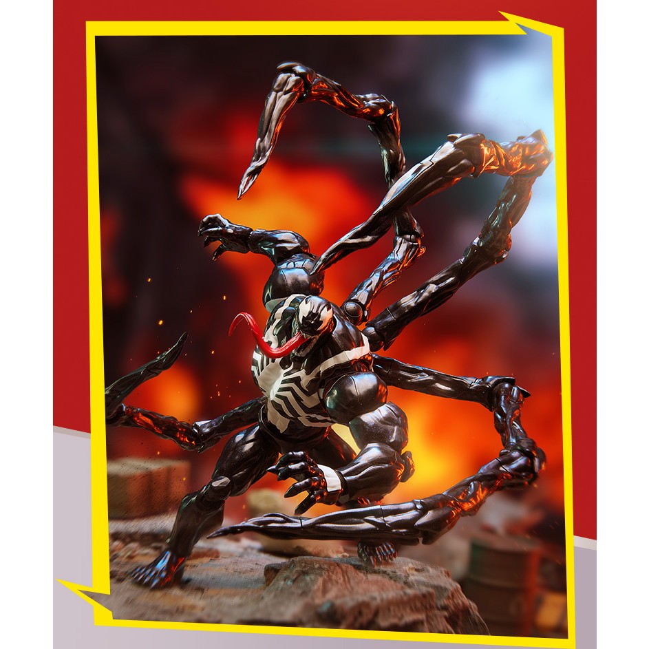 【新品即納】[FIG] Marvel CC07 ヴェノム 完成品 可動フィギュア(531671) Blokees(ブローキーズ)(20260318)