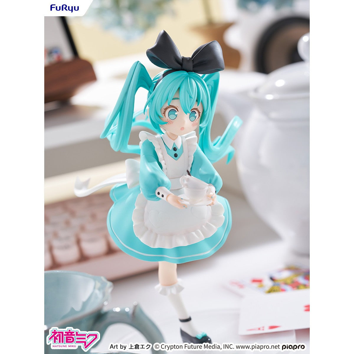 【予約安心出荷】[FIG] デスクトップフェアリー 初音ミク 不思議の国ver. 完成品 フィギュア(AMU-TNL0147) フリュー(2026年6月)