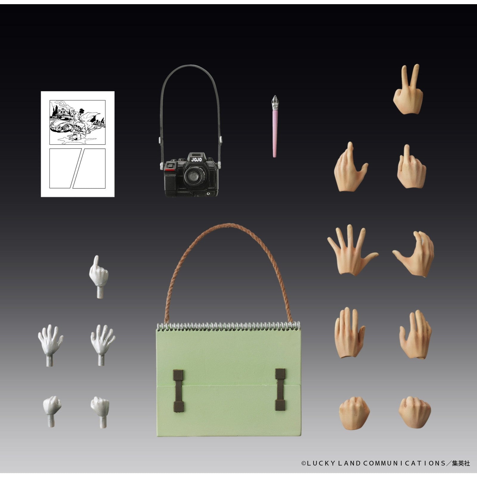 【予約安心出荷】[FIG] (再々販) 超像可動 岸辺露伴&ヘブンズ・ドアー 『ジョジョの奇妙な冒険 第4部』 完成品 可動フィギュア メディコス・エンタテインメント(2026年8月)