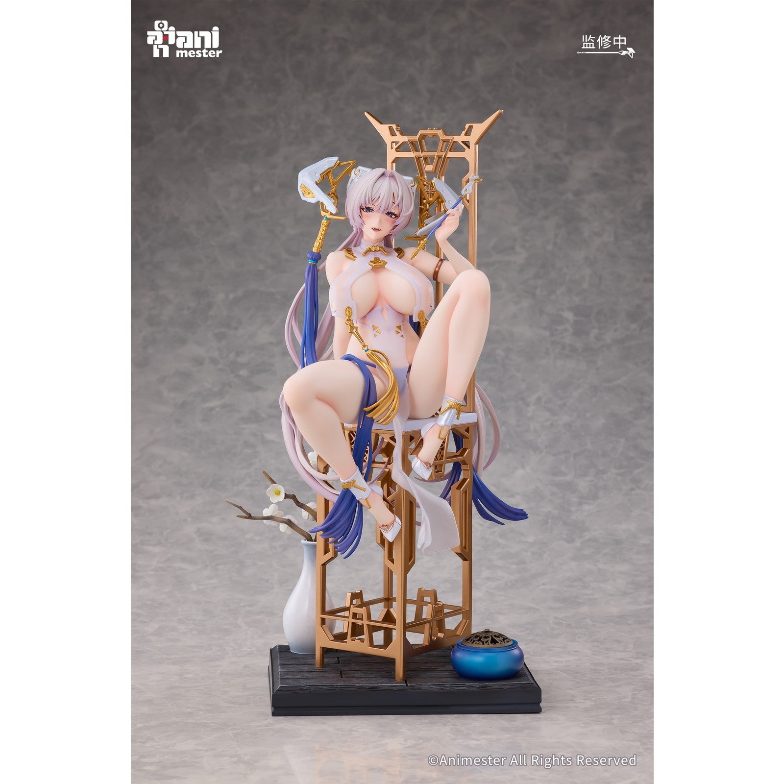 【予約安心出荷】[FIG] 初回特典付属 月龍 朧煙Ver. 海外豪華版 1/6 完成品 フィギュア AniMester(アニメスター)(2026年9月)