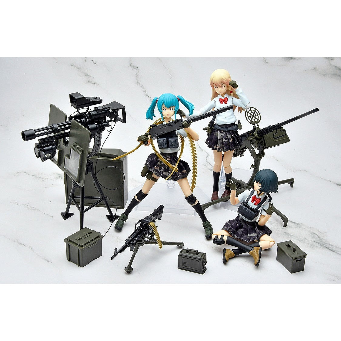 【新品】【お取り寄せ】[FIG] figmaPLUS(フィグマプラス) 武装JKバリアント ロードアウトセット4 コード:URBEX LittleArmory(リトルアーモリー) フィギュア用アクセサリ TOMYTEC(トミーテック)(20260730)