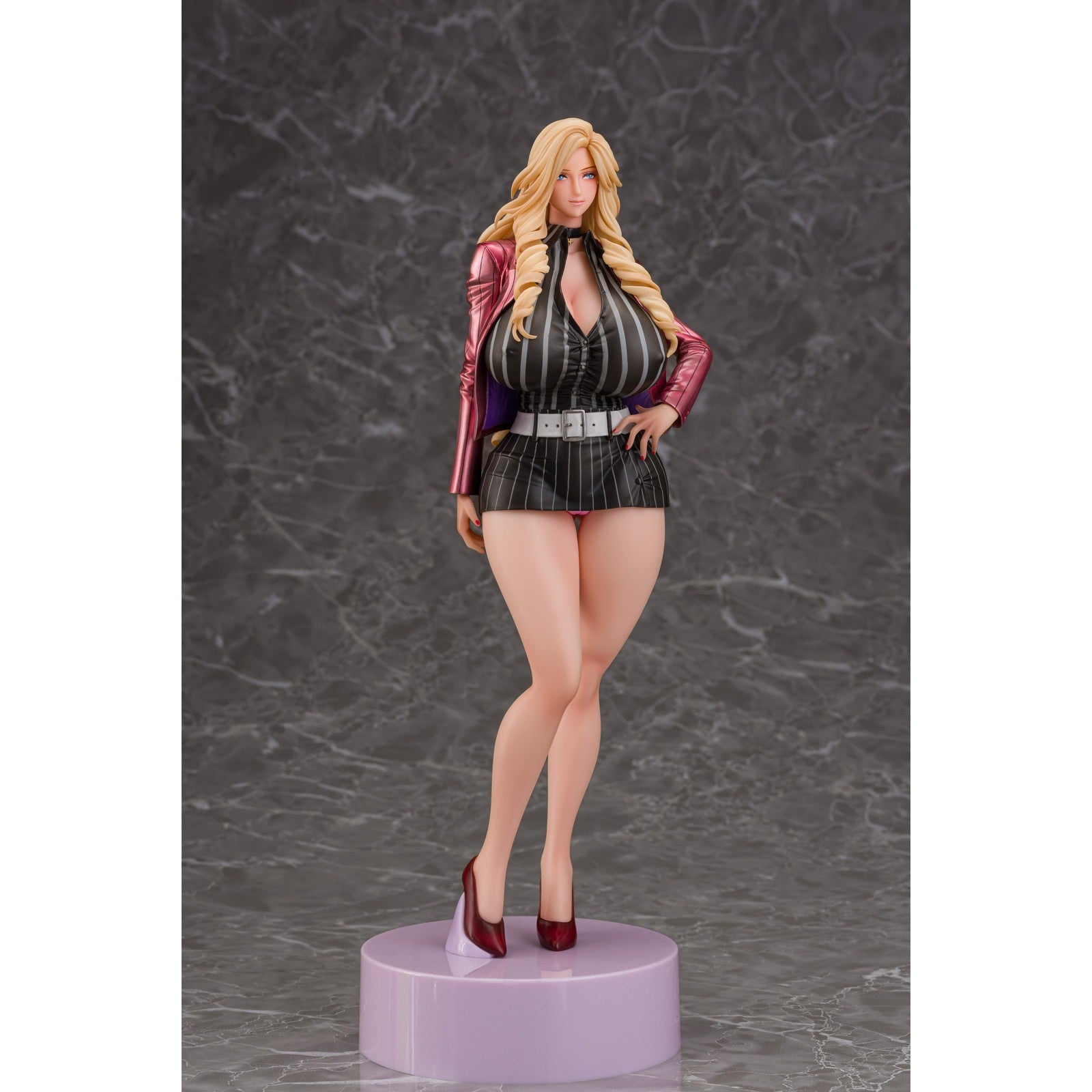 【予約安心出荷】[FIG] 錦織愛(にしきおりあい)(赤スーツVer.) 健全Ver. ギャル姉社長とハーレムオフィス 1/7 完成品 フィギュア ダイキ工業(2026年7月)