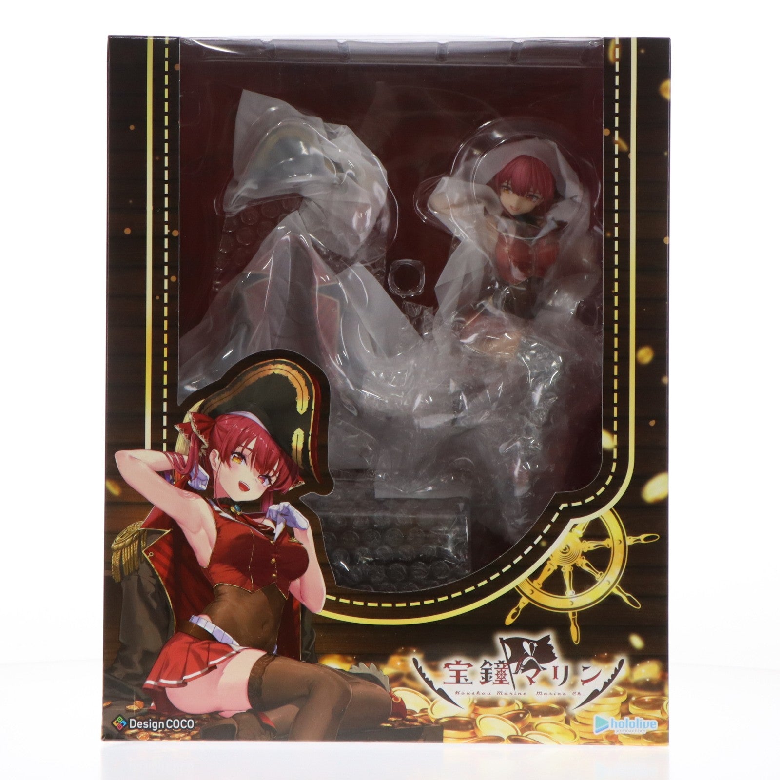 【中古即納】[FIG] 宝鐘マリン(ほうしょうまりん) ホロライブプロダクション 1/7 完成品 フィギュア デザインココ(20251231)