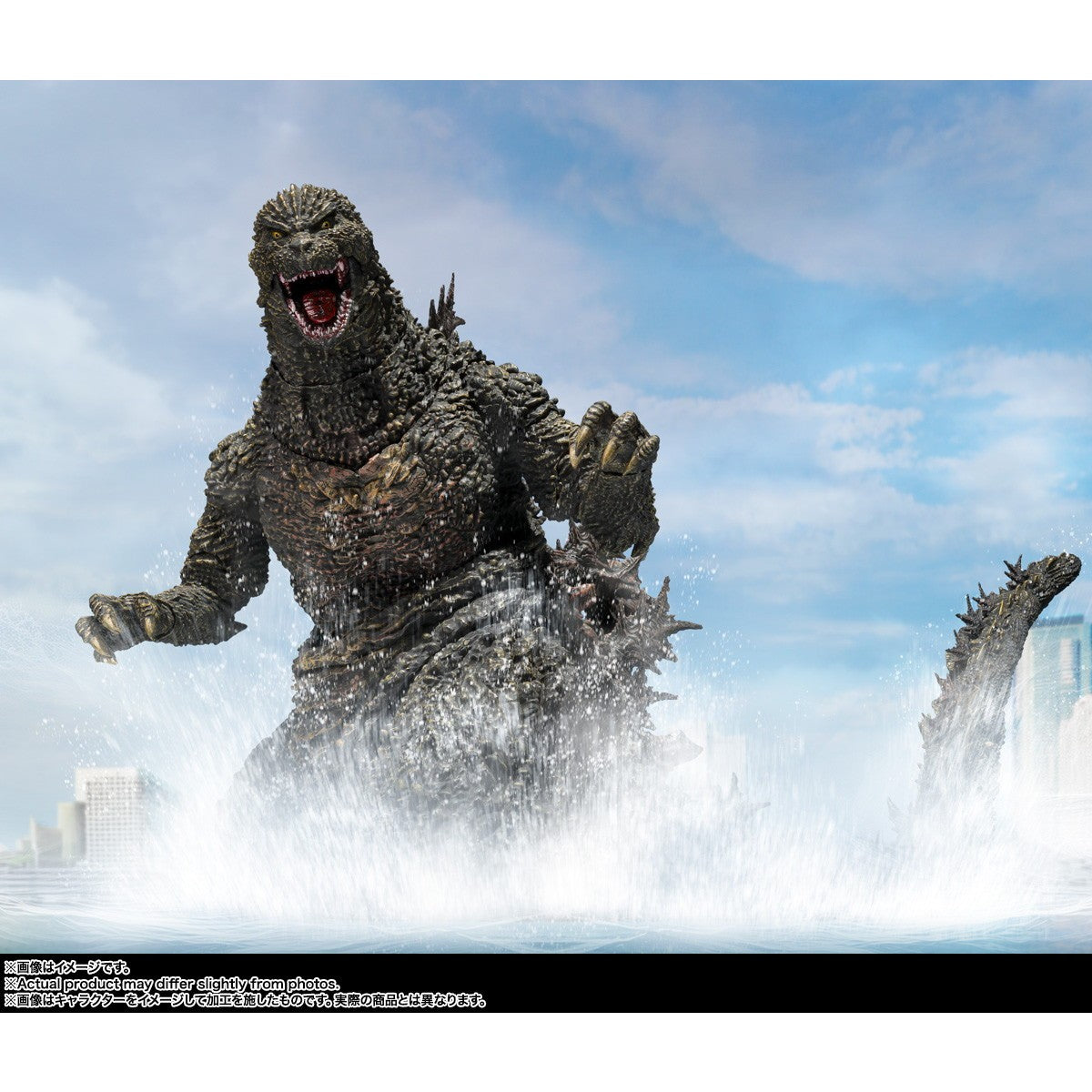 【新品】【お取り寄せ】[FIG] S.H.MonsterArts(モンスターアーツ) ゴジラ(ゴジラ・ザ・ライド グレートクラッシュ) 完成品 可動フィギュア バンダイスピリッツ(20260718)