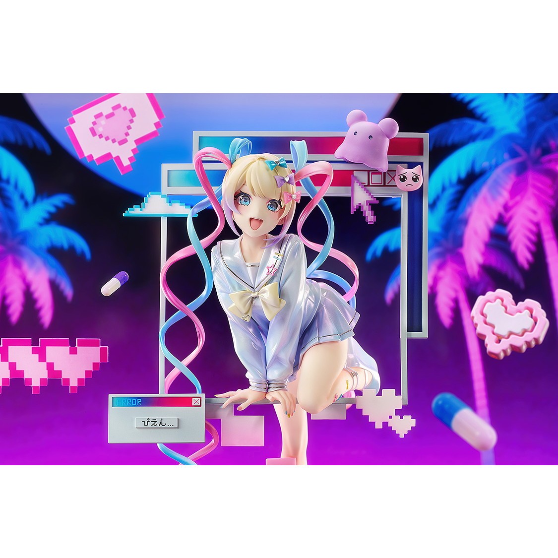 【予約安心出荷】[FIG] 超絶最かわてんしちゃん Switch Ver. NEEDY GIRL OVERDOSE(ニーディーガールオーバードーズ) 1/7 完成品 フィギュア グッドスマイルアーツ上海(2027年2月)