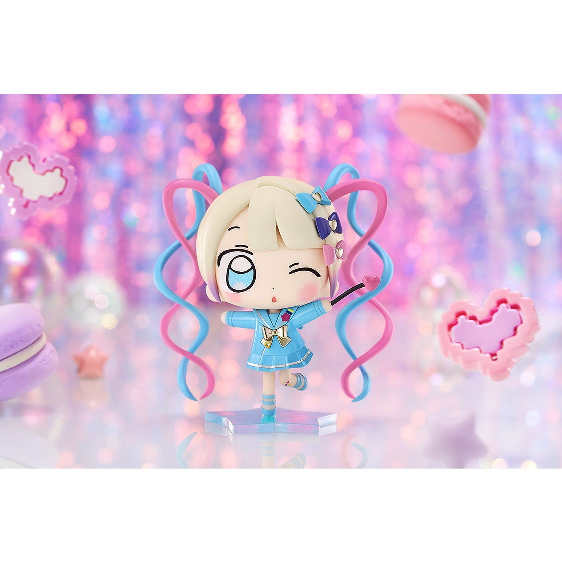 【予約安心出荷】[FIG] デフォルメフィギュア 超絶最かわてんしちゃん NEEDY GIRL OVERDOSE(ニーディーガールオーバードーズ) 完成品 フィギュア グッドスマイルアーツ上海(2026年8月)