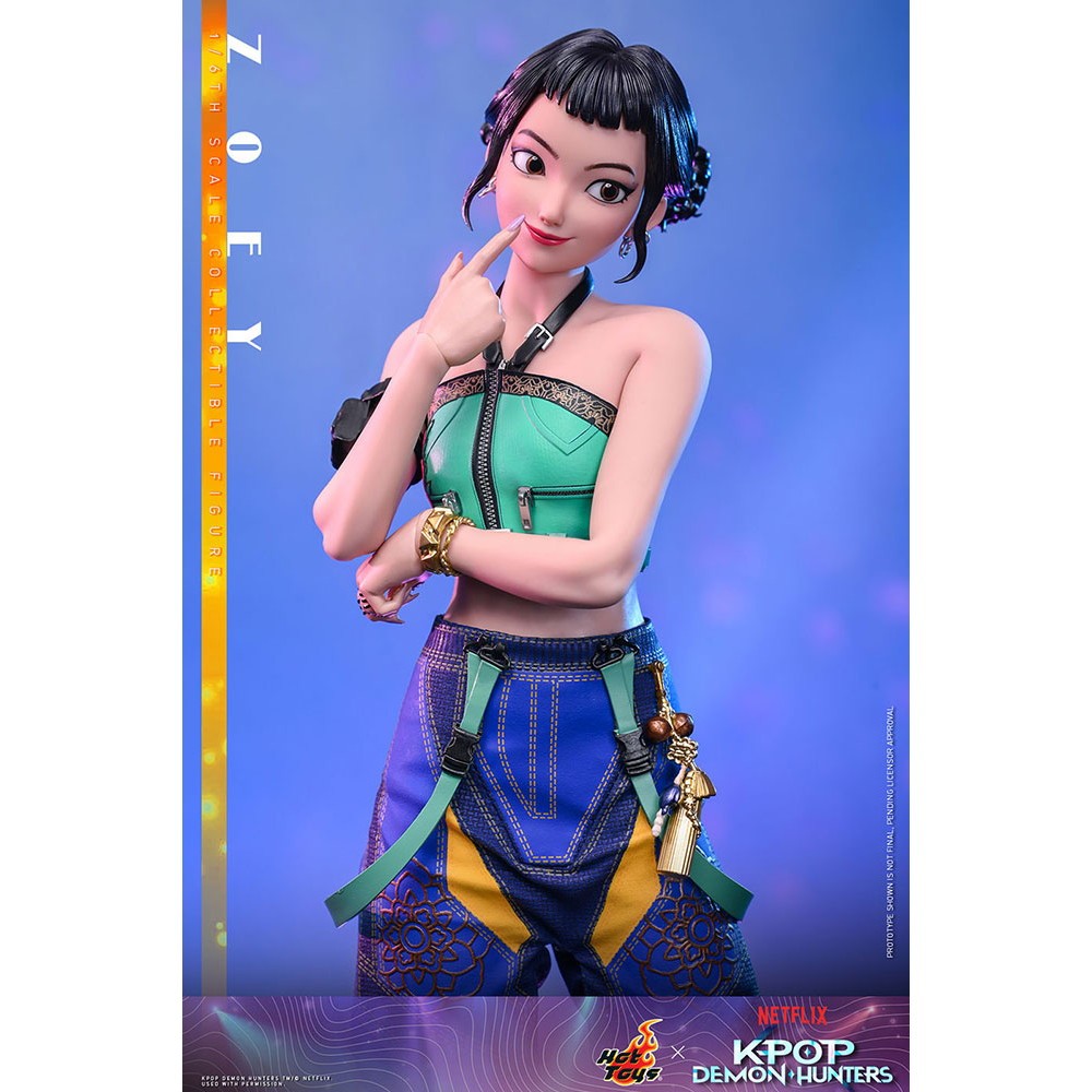 【予約安心出荷】[FIG] テレビ・マスターピース ゾーイ KPOPガールズ! デーモン・ハンターズ 1/6 完成品 可動フィギュア(TM#178) ホットトイズ(2027年2月)