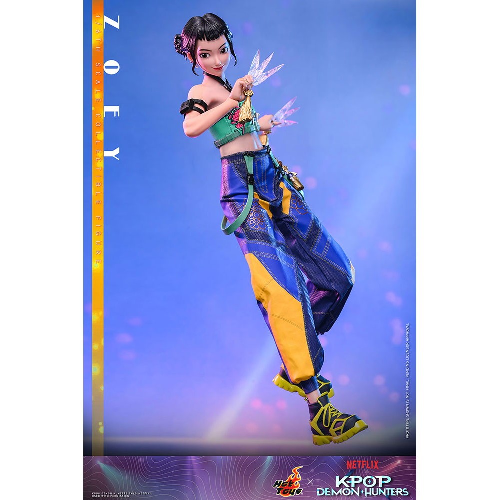 【予約安心出荷】[FIG] テレビ・マスターピース ゾーイ KPOPガールズ! デーモン・ハンターズ 1/6 完成品 可動フィギュア(TM#178) ホットトイズ(2027年2月)