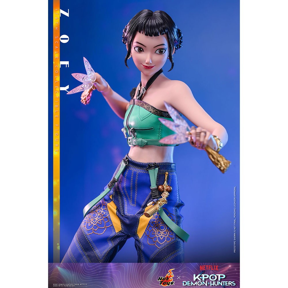 【予約安心出荷】[FIG] テレビ・マスターピース ゾーイ KPOPガールズ! デーモン・ハンターズ 1/6 完成品 可動フィギュア(TM#178) ホットトイズ(2027年2月)