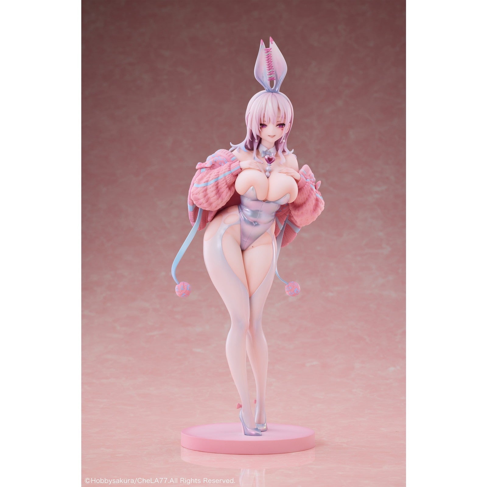 【予約安心出荷】[FIG] タペストリー付属 ニットバニーガール 豪華版 1/6 完成品 フィギュア HOBBY SAKURA(ホビーサクラ)(2026年8月)