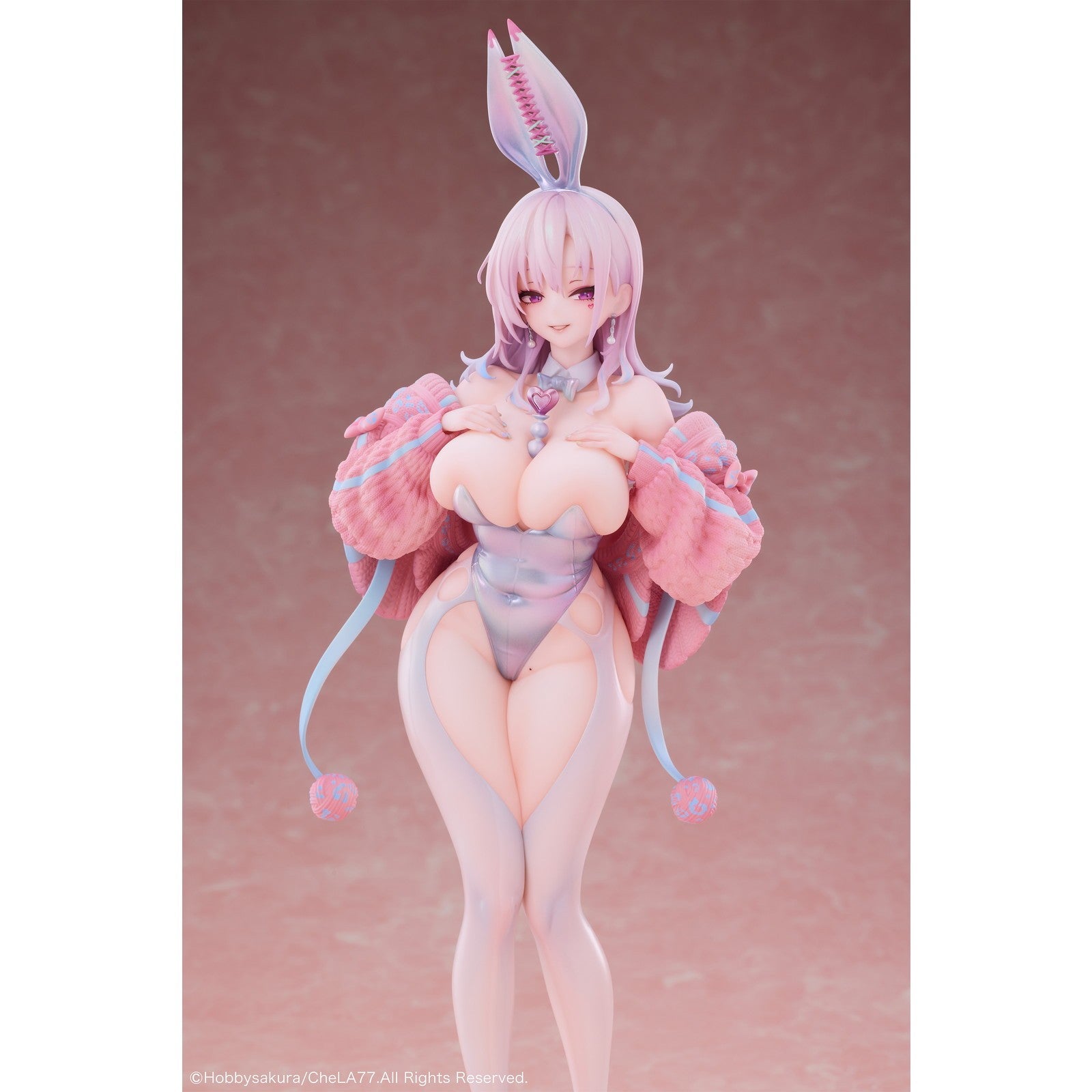 【予約安心出荷】[FIG] タペストリー付属 ニットバニーガール 豪華版 1/6 完成品 フィギュア HOBBY SAKURA(ホビーサクラ)(2026年8月)