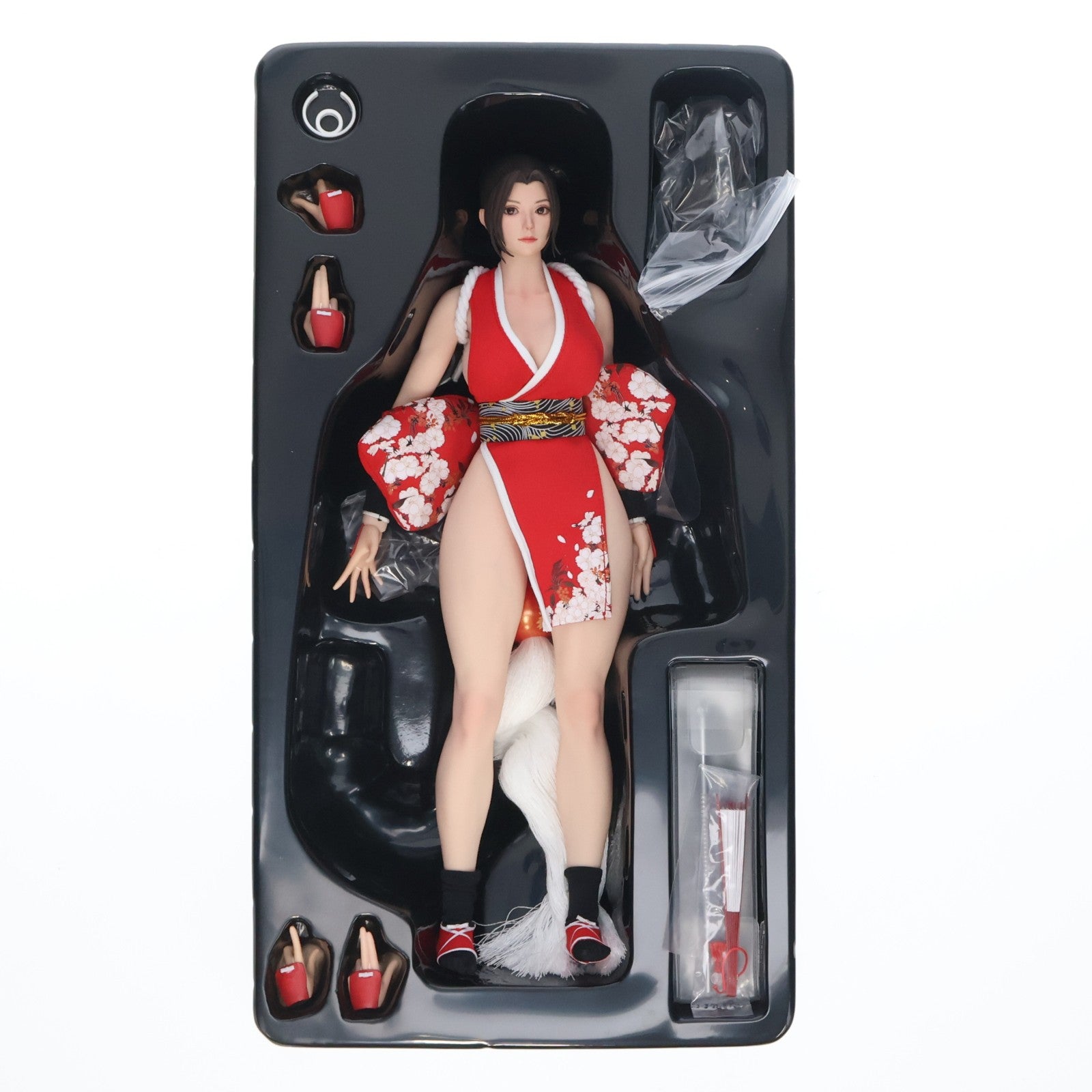【中古即納】[FIG] カード付属 不知火舞(しらぬいまい) 前髪ストレートVer. THE KING OF FIGHTERS XIV(ザ・キング・オブ・ファイターズ14) 1/6 完成品 コレクティブルアクションフィギュア(海外流通版) ベリークール(20251130)