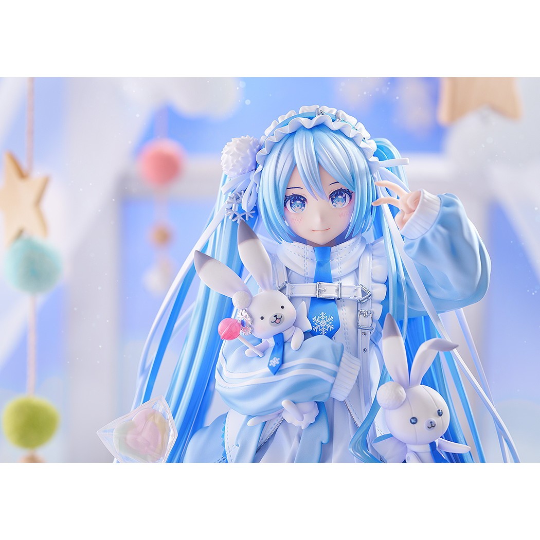 【予約安心出荷】[FIG] 雪ミク Yukiiro Pop Ver. キャラクター・ボーカル・シリーズ01 初音ミク 1/7 完成品 フィギュア グッドスマイルカンパニー(2027年3月)