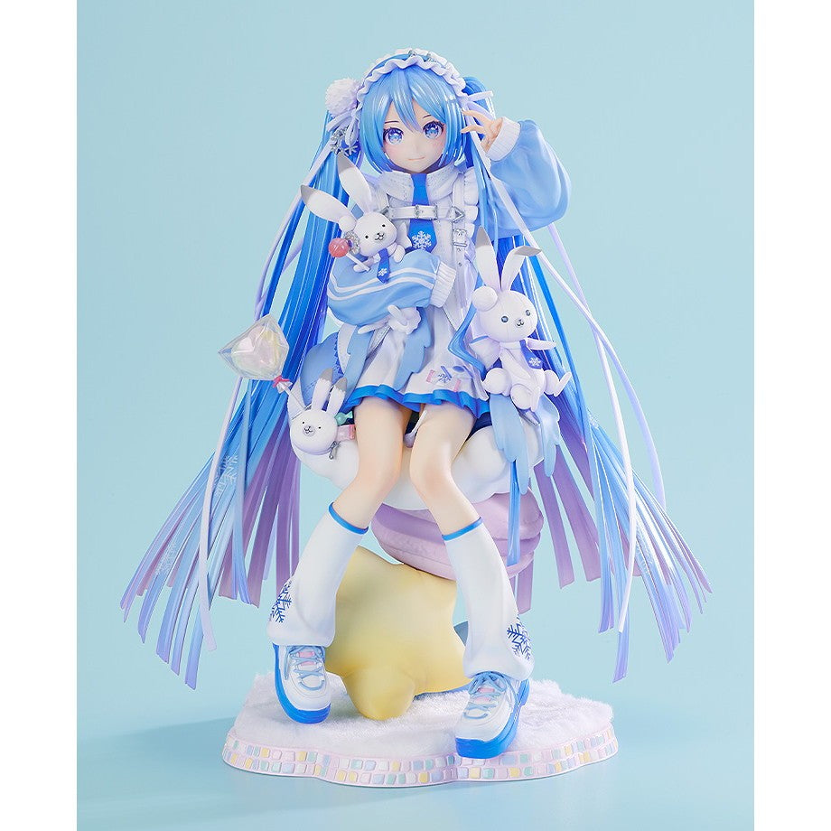 【予約安心出荷】[FIG] 雪ミク Yukiiro Pop Ver. キャラクター・ボーカル・シリーズ01 初音ミク 1/7 完成品 フィギュア グッドスマイルカンパニー(2027年3月)