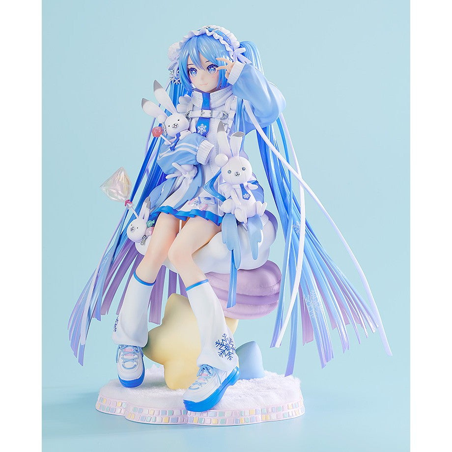 【予約安心出荷】[FIG] 雪ミク Yukiiro Pop Ver. キャラクター・ボーカル・シリーズ01 初音ミク 1/7 完成品 フィギュア グッドスマイルカンパニー(2027年3月)