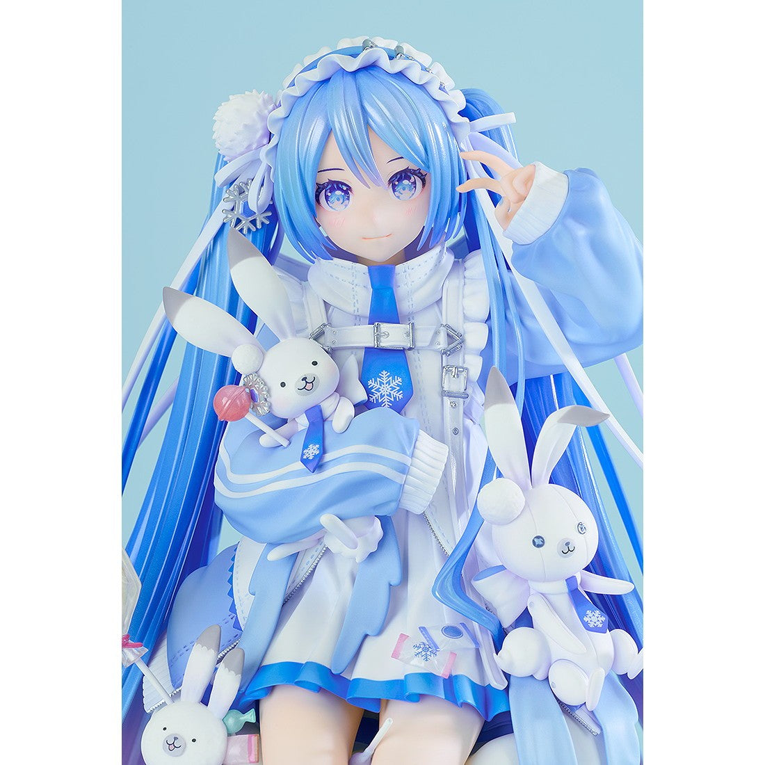 【予約安心出荷】[FIG] 雪ミク Yukiiro Pop Ver. キャラクター・ボーカル・シリーズ01 初音ミク 1/7 完成品 フィギュア グッドスマイルカンパニー(2027年3月)