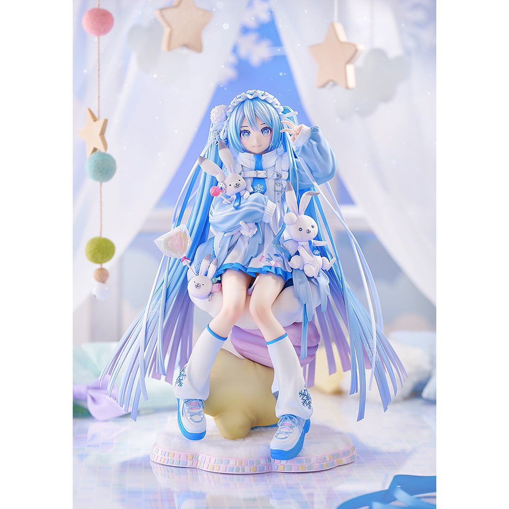 【予約安心出荷】[FIG] 雪ミク Yukiiro Pop Ver. キャラクター・ボーカル・シリーズ01 初音ミク 1/7 完成品 フィギュア グッドスマイルカンパニー(2027年3月)