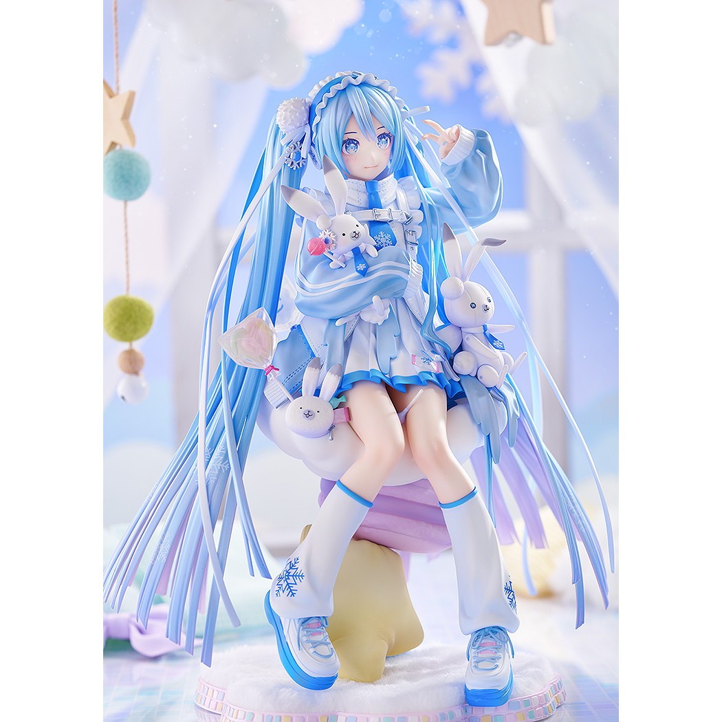 【予約安心出荷】[FIG] 雪ミク Yukiiro Pop Ver. キャラクター・ボーカル・シリーズ01 初音ミク 1/7 完成品 フィギュア グッドスマイルカンパニー(2027年3月)