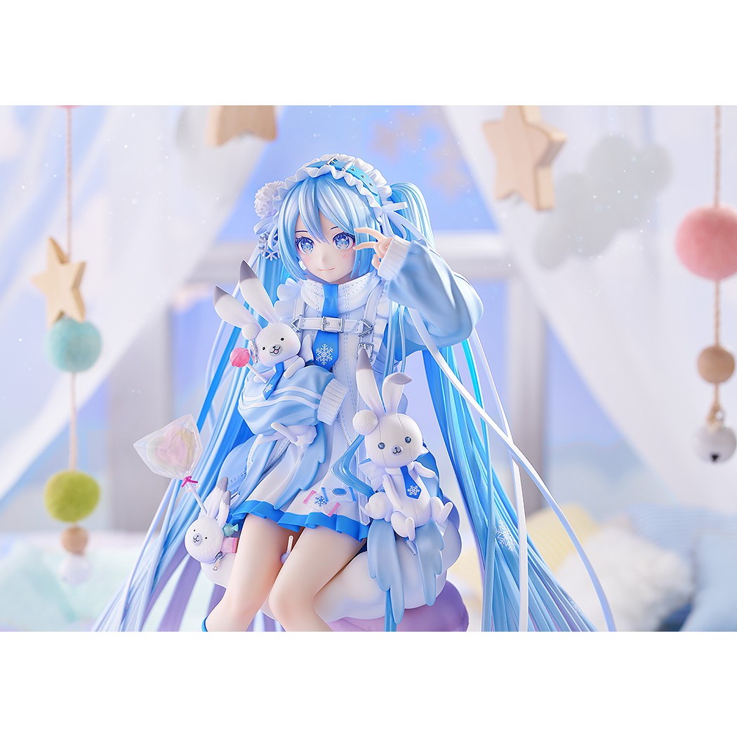 【予約安心出荷】[FIG] 雪ミク Yukiiro Pop Ver. キャラクター・ボーカル・シリーズ01 初音ミク 1/7 完成品 フィギュア グッドスマイルカンパニー(2027年3月)