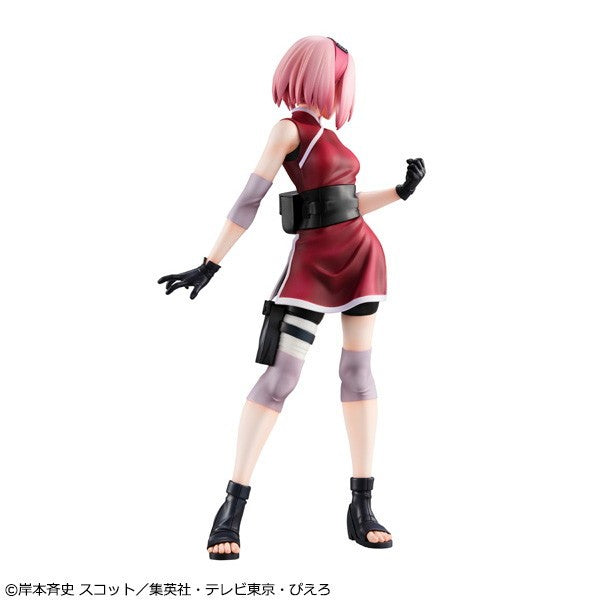 【予約安心出荷】[FIG] (再販) NARUTOギャルズ 春野サクラ(はるのさくら) Ver.2 NARUTO-ナルト- 疾風伝 完成品 フィギュア メガハウス(2026年7月)