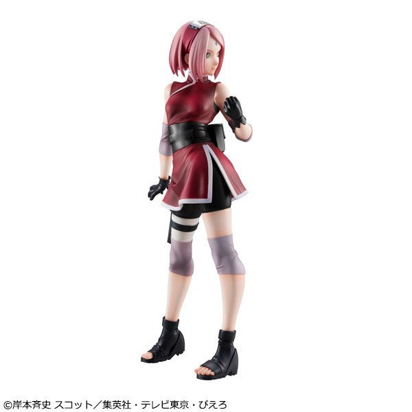 【予約安心出荷】[FIG] (再販) NARUTOギャルズ 春野サクラ(はるのさくら) Ver.2 NARUTO-ナルト- 疾風伝 完成品 フィギュア メガハウス(2026年7月)