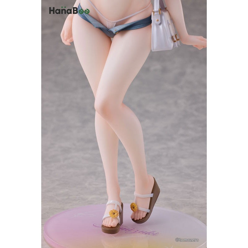 【予約安心出荷】[FIG] 缶バッジ&タペストリー付属 夏の恋曲 文月花陽(ふづきはなよ) 豪華版 Illustrated by トモゼロ 1/6 完成品 フィギュア HanaBee(ハナビー)(2026年11月)
